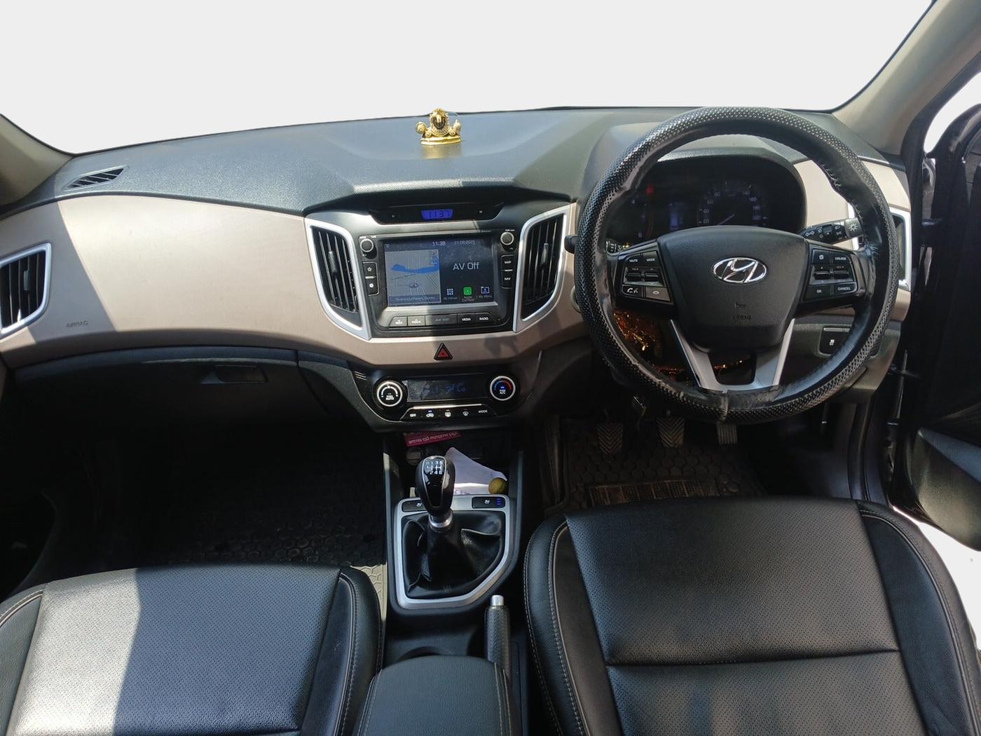 2019 Hyundai Creta SX (O) EXECUTIVE 1.6 DIESEL, Diesel, Manual, 1,33,360 km, interior
