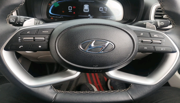 2024 Hyundai VENUE S (O) 1.0 Turbo Petrol DCT, Petrol, Automatic, 7,345 km, interior