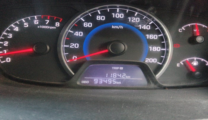 2014 Hyundai Grand i10 MAGNA 1.2 KAPPA VTVT, Petrol, Manual, 93,495 km, interior