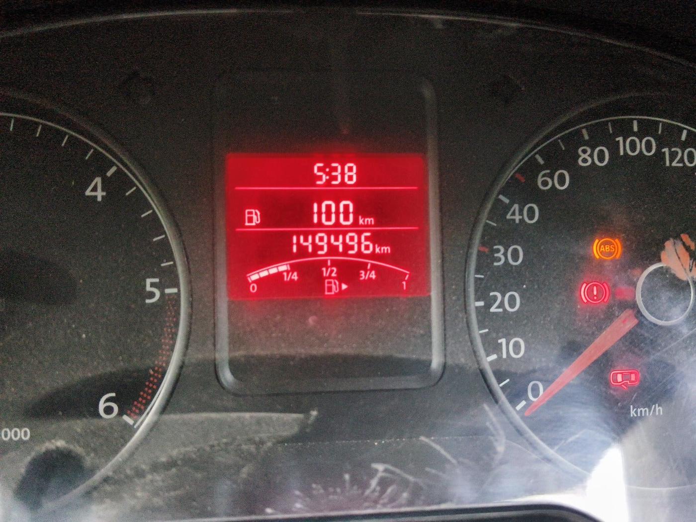 2011 Volkswagen Polo HIGHLINE DIESEL, Diesel, Manual, 1,49,520 km, interior