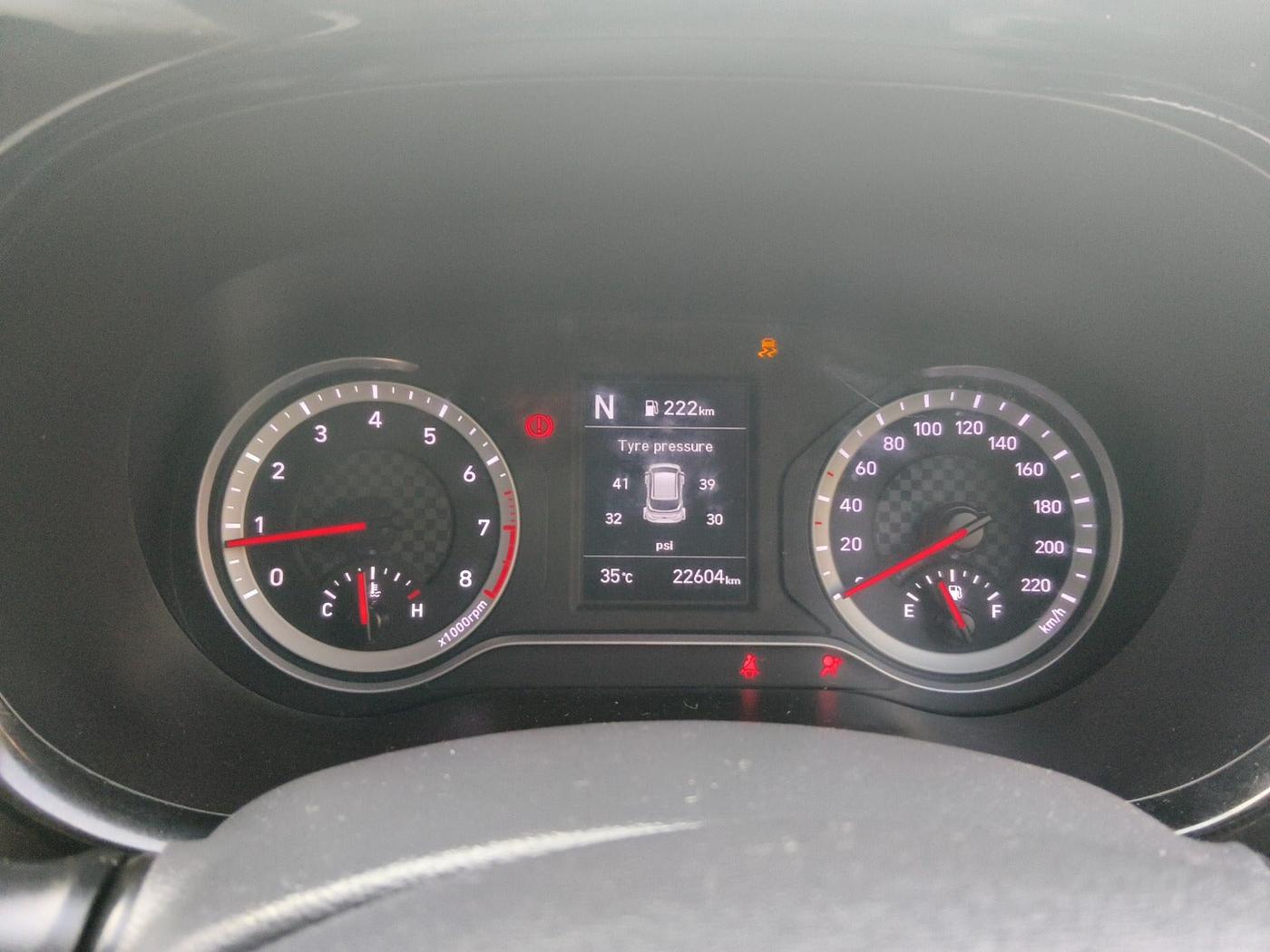 2023 Hyundai GRAND I10 NIOS SPORTZ AMT 1.2 KAPPA VTVT, Petrol, Automatic, 22,604 km, interior