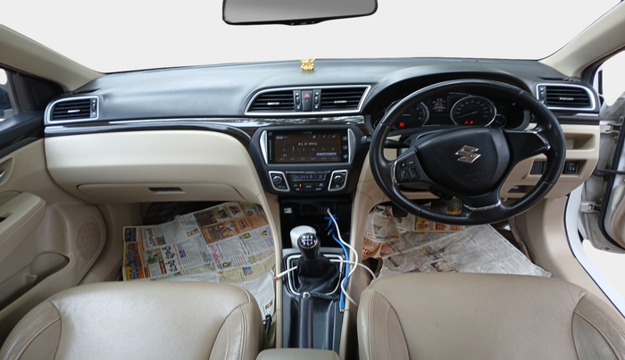 2017 Maruti Ciaz ZXI+, Petrol, Manual, 1,04,407 km, interior