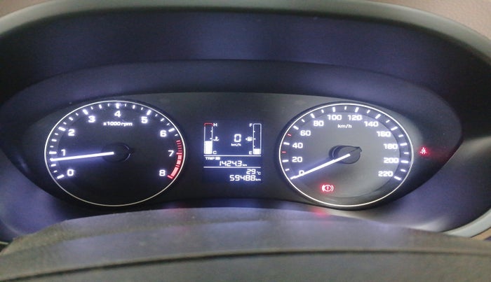 2017 Hyundai Elite i20 ASTA 1.2, Petrol, Manual, 60,500 km, interior