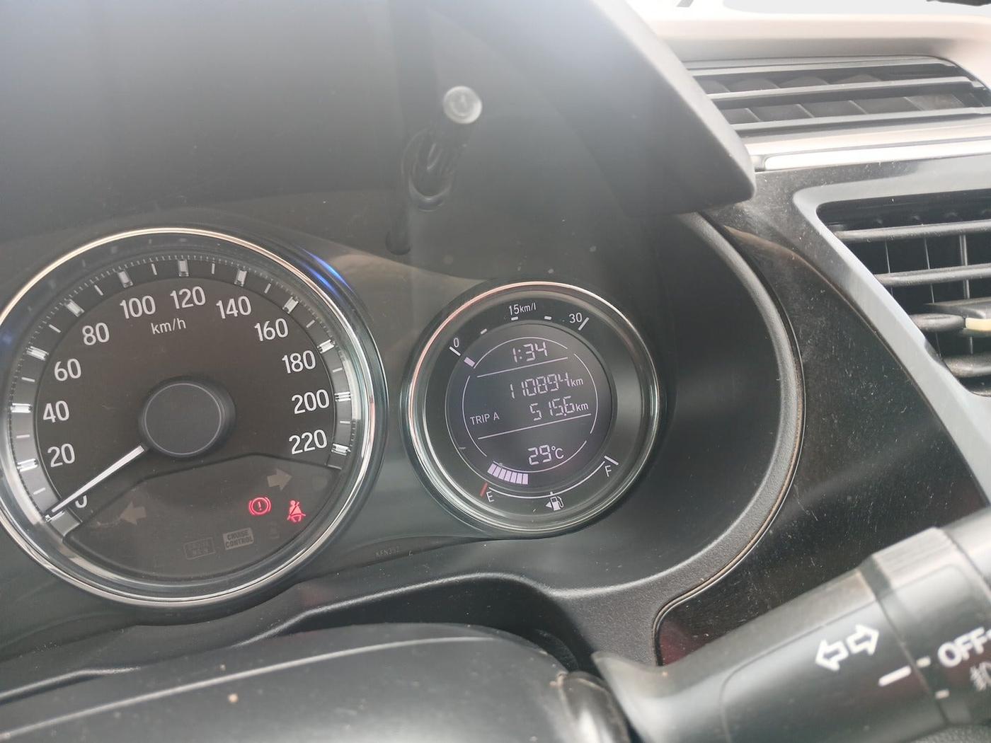 2018 Honda City 1.5L I-VTEC V MT, Petrol, Manual, 1,10,894 km, interior