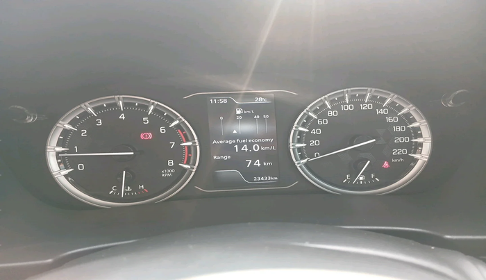 2022 Toyota URBAN CRUISER HYRYDER V NEO DRIVE, Petrol, Manual, 23,433 km, interior