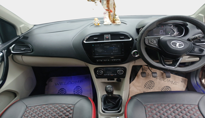 2022 Tata TIGOR XZ PLUS PETROL, Petrol, Manual, 32,349 km, interior