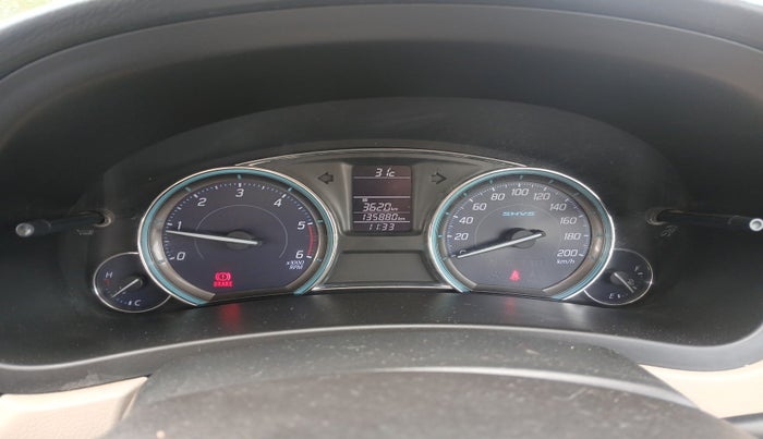 2017 Maruti Ciaz ZDI SHVS, Diesel, Manual, 1,35,880 km, interior