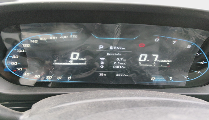 2024 Hyundai NEW I20 Sportz (O) 1.2 IVT, Petrol, Automatic, 6,872 km, interior
