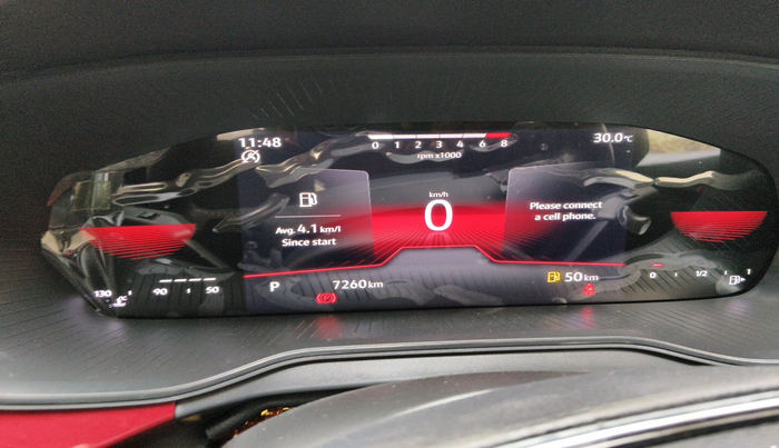 2023 Skoda KUSHAQ MONTE CARLO 1.0L TSI AT, Petrol, Automatic, 7,260 km, interior