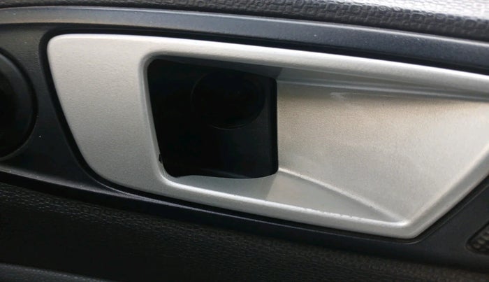 2013 Ford Ecosport TITANIUM 1.5L DIESEL, Diesel, Manual, 3,95,656 km, interior