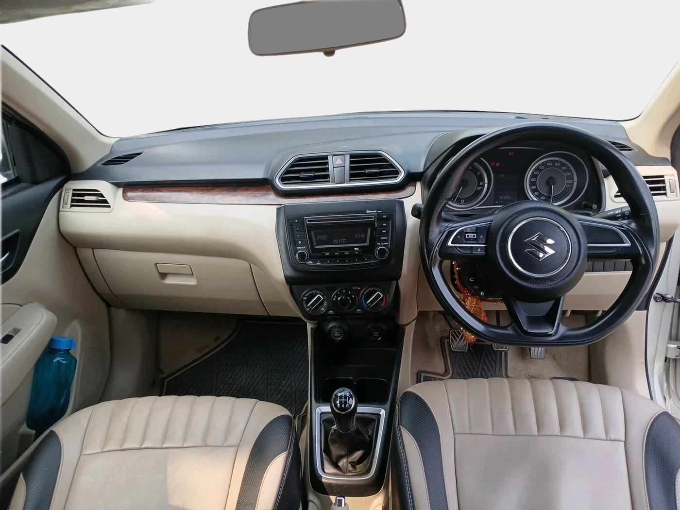 2019 Maruti Dzire VXI, Petrol, Manual, 95,320 km, interior