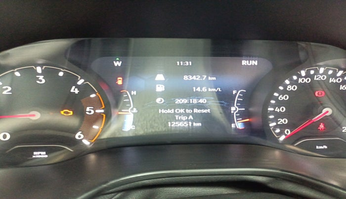 2021 Jeep Compass LIMITED (O) 2.0 DIESEL, Diesel, Manual, 1,25,651 km, interior