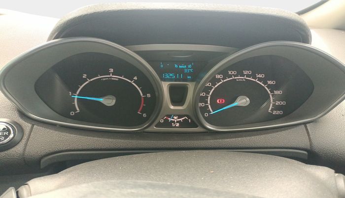 2016 Ford Ecosport TITANIUM+ 1.5L DIESEL, Diesel, Manual, 1,32,511 km, interior