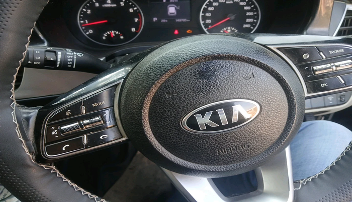 2020 KIA SELTOS HTX IVT 1.5 PETROL, Petrol, Automatic, 1,49,785 km, interior