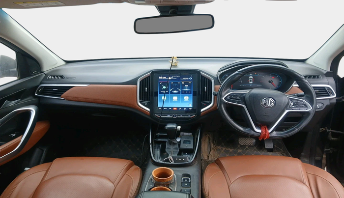 2021 MG HECTOR PLUS SHARP 1.5 PETROL TURBO CVT 6-STR, Petrol, Automatic, 1,30,780 km, interior