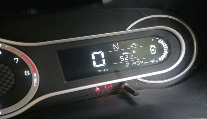 2021 Hyundai GRAND I10 NIOS SPORTZ AMT 1.2 KAPPA VTVT, Petrol, Automatic, 21,494 km, interior