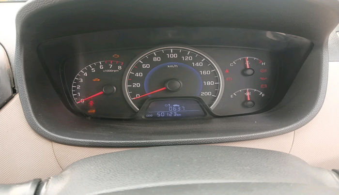 2016 Hyundai Grand i10 MAGNA 1.2 KAPPA VTVT, Petrol, Manual, 50,123 km, interior