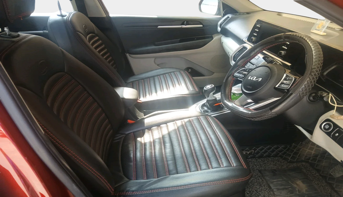 2023 KIA SONET HTX 1.0 TURBO PETROL IMT, Petrol, Manual, 21,240 km, interior