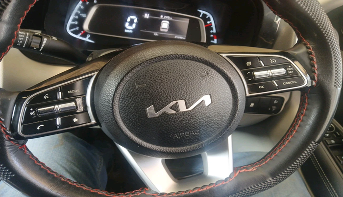 2023 KIA SONET HTX 1.0 TURBO PETROL IMT, Petrol, Manual, 21,240 km, interior