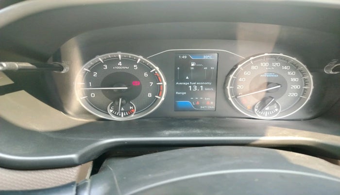 2024 Maruti BREZZA ZXI, Petrol, Manual, 34,712 km, interior