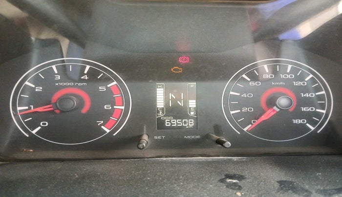 2016 Mahindra Kuv100 K2 6 STR, Petrol, Manual, 89,508 km, interior