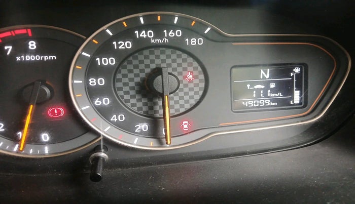 2019 Hyundai NEW SANTRO Sportz AMT SE, Petrol, Automatic, 49,099 km, interior