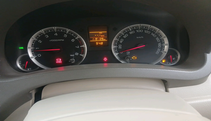2017 Maruti Ertiga VXI CNG, Petrol, Manual, 1,19,139 km, interior