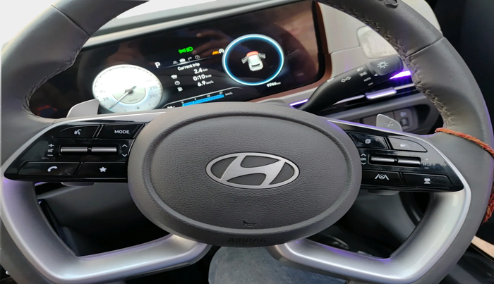 2024 Hyundai Creta SX (O) IVT 1.5 PETROL, Petrol, Automatic, 9,744 km, interior