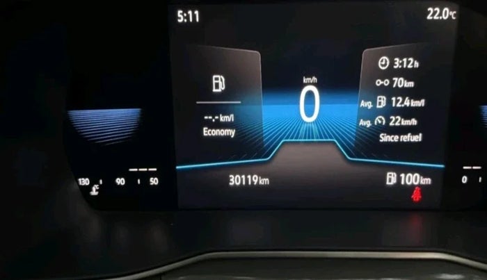 2022 Volkswagen TAIGUN TOPLINE 1.0 TSI MT, Petrol, Manual, 30,119 km, interior