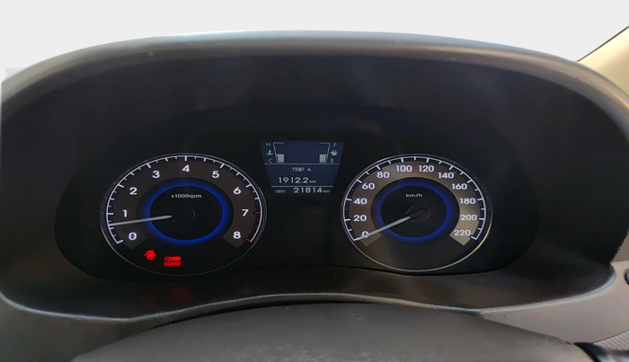 2011 Hyundai Verna FLUIDIC 1.6 VTVT SX, Petrol, Manual, 21,814 km, interior