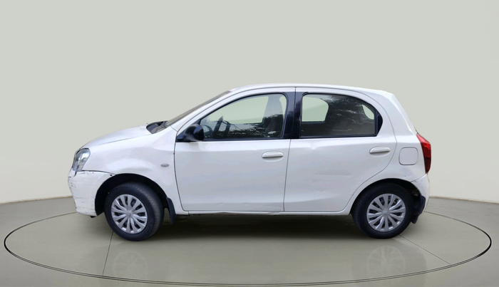 2012 Toyota Etios G, Petrol, Manual, 42,738 km, exterior