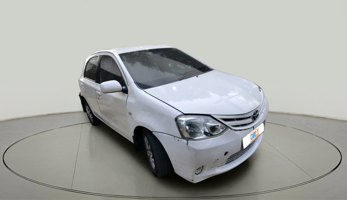 2012 Toyota Etios G, Petrol, Manual, 42,738 km, exterior