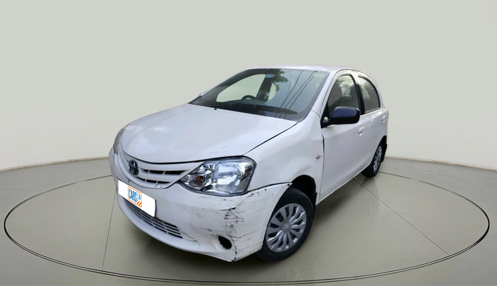 2012 Toyota Etios G, Petrol, Manual, 42,738 km, exterior