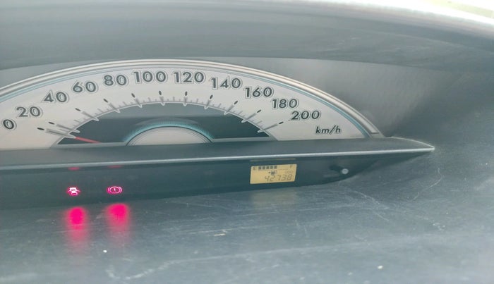 2012 Toyota Etios G, Petrol, Manual, 42,738 km, interior