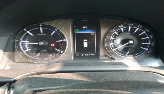 2016 Toyota Innova Crysta 2.4 VX 7 STR, Diesel, Manual, 2,15,397 km, interior