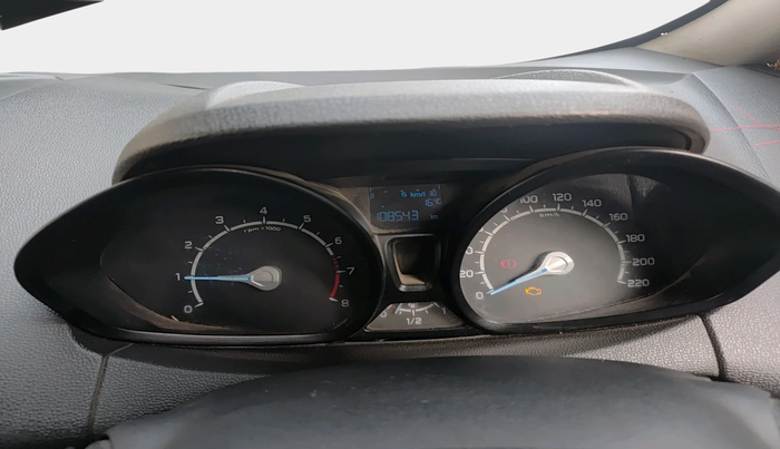 2017 Ford Ecosport TREND 1.5L PETROL, Petrol, Manual, 1,08,543 km, interior