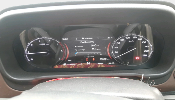 2025 Mahindra SCORPIO-N Z8 L DIESEL MT 2WD 7 STR, Diesel, Manual, 25,680 km, interior