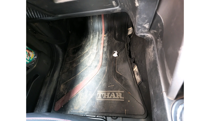 2022 Mahindra Thar LX D 4WD AT CONVERTIBLE, Diesel, Automatic, 25,014 km, interior