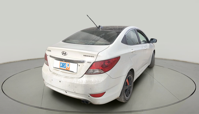 2012 Hyundai Verna FLUIDIC 1.6 CRDI SX, Diesel, Manual, 99,089 km, exterior