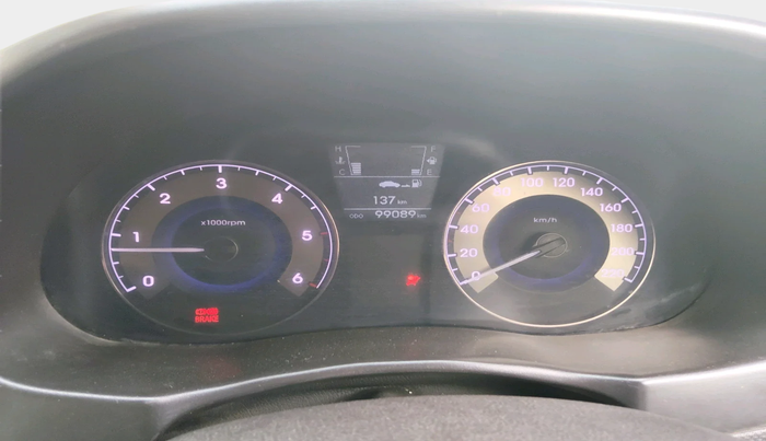 2012 Hyundai Verna FLUIDIC 1.6 CRDI SX, Diesel, Manual, 99,089 km, interior