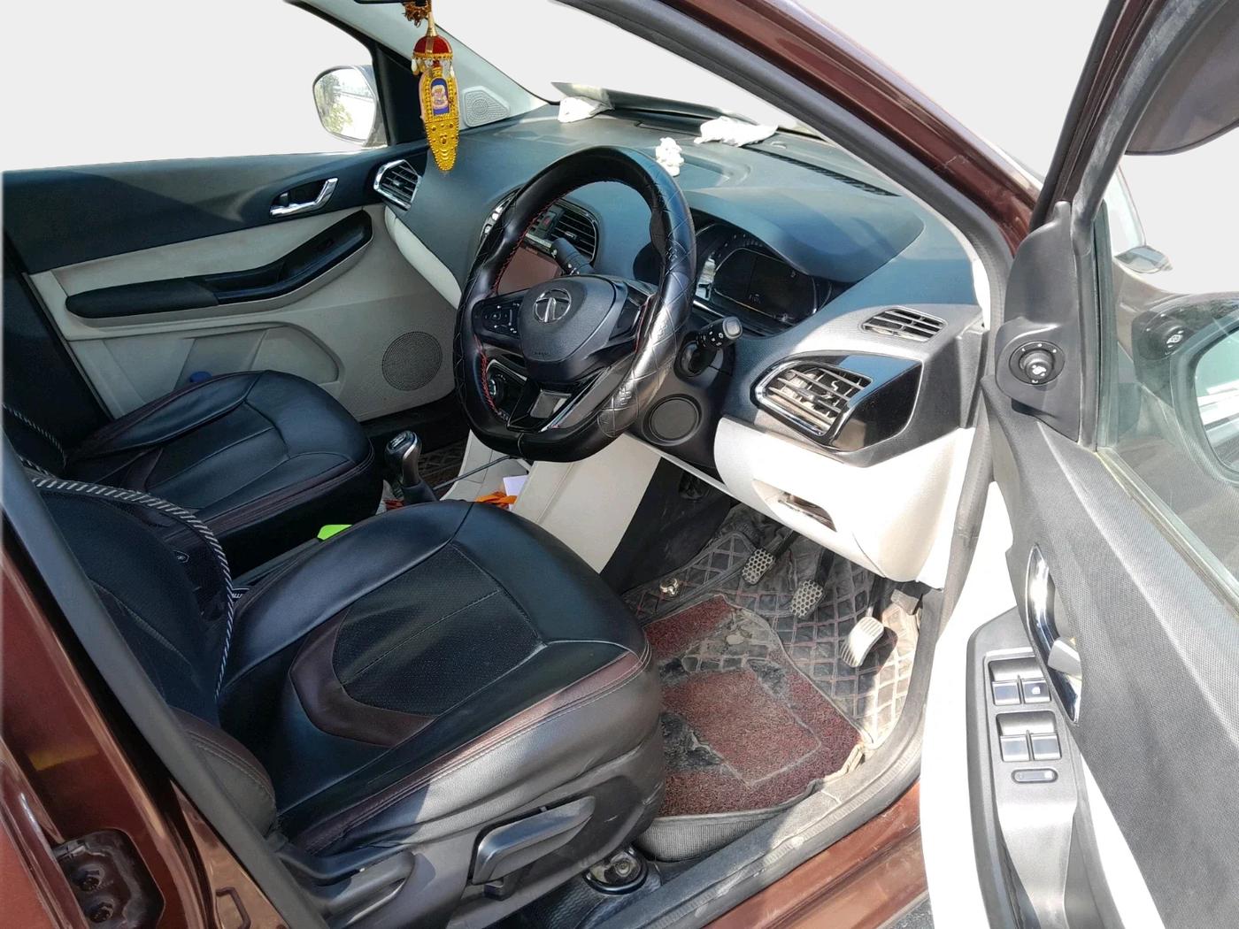 2023 Tata TIGOR XZ PLUS CNG, CNG, Manual, 81,122 km, interior