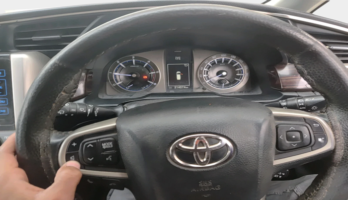 2019 Toyota Innova Crysta 2.4 ZX 7 STR, Diesel, Manual, 2,14,074 km, interior