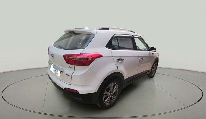 2017 Hyundai Creta SX PLUS AT 1.6 DIESEL, Diesel, Automatic, 1,00,832 km, exterior