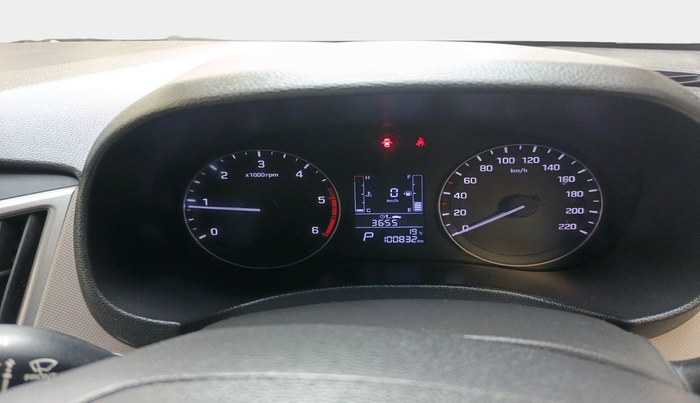 2017 Hyundai Creta SX PLUS AT 1.6 DIESEL, Diesel, Automatic, 1,00,832 km, interior