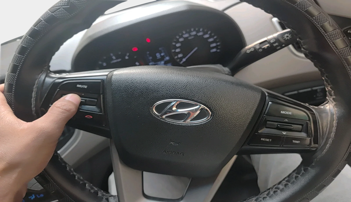 2017 Hyundai Creta SX PLUS AT 1.6 DIESEL, Diesel, Automatic, 1,00,832 km, interior