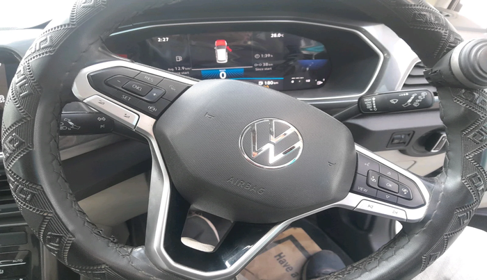 2021 Volkswagen TAIGUN TOPLINE 1.0 TSI MT, Petrol, Manual, 50,196 km, interior