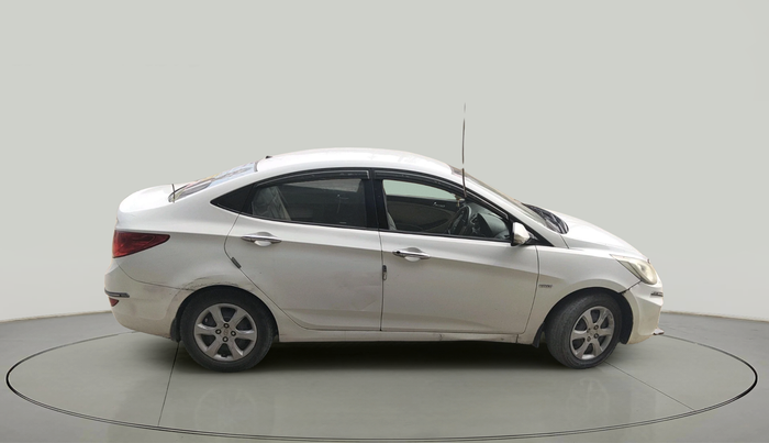 2012 Hyundai Verna FLUIDIC 1.6 CRDI EX, Diesel, Manual, 95,662 km, exterior