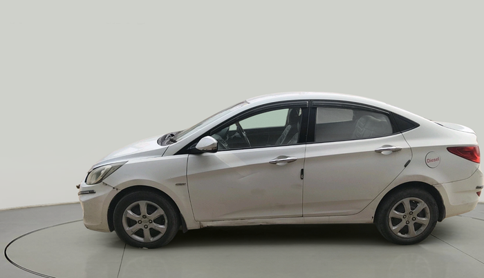 2012 Hyundai Verna FLUIDIC 1.6 CRDI EX, Diesel, Manual, 95,662 km, exterior