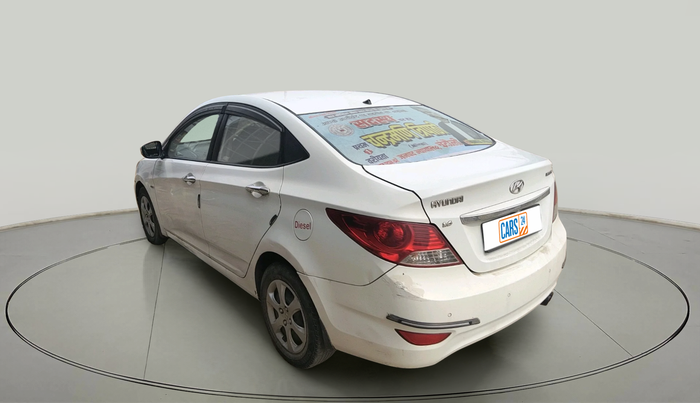 2012 Hyundai Verna FLUIDIC 1.6 CRDI EX, Diesel, Manual, 95,662 km, exterior