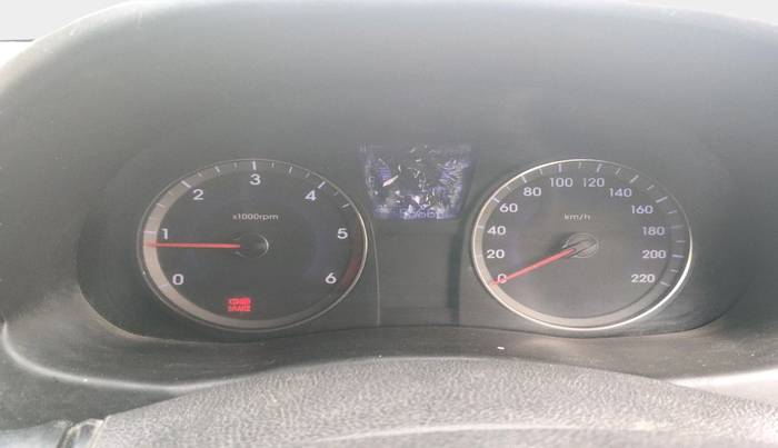 2012 Hyundai Verna FLUIDIC 1.6 CRDI EX, Diesel, Manual, 95,662 km, interior